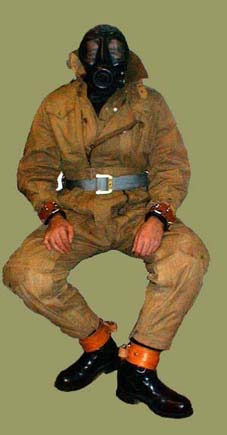 Heavy canvas cover-all made lockable